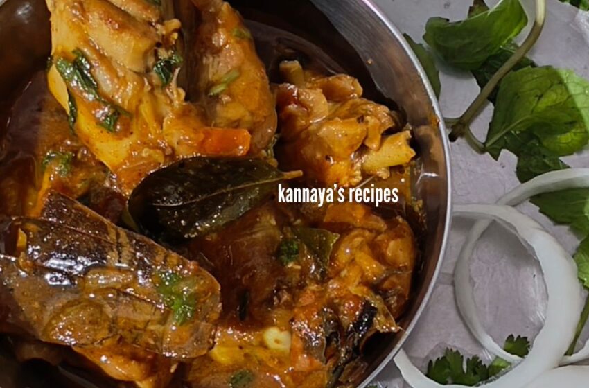 homestyle chicken curry