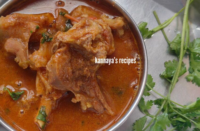 mutton curry recipe